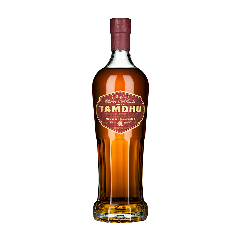 Tamdhu '2024 Year of the Dragon' Speyside Single Malt Scotch Whisky Bottle. Swifty's Beverages.