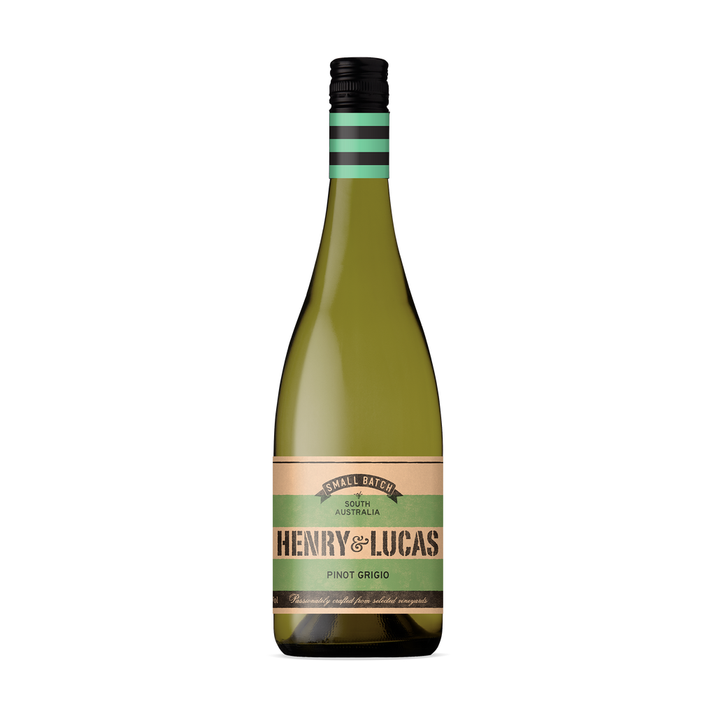 Henry & Lucas Pinot Grigio 750mL. Swifty’s Beverages