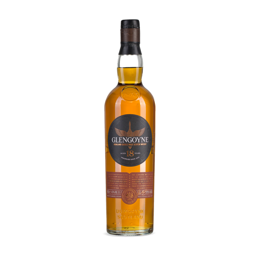 Glengoyne Single Malt 18YO 700ml. Swifty's Beverages