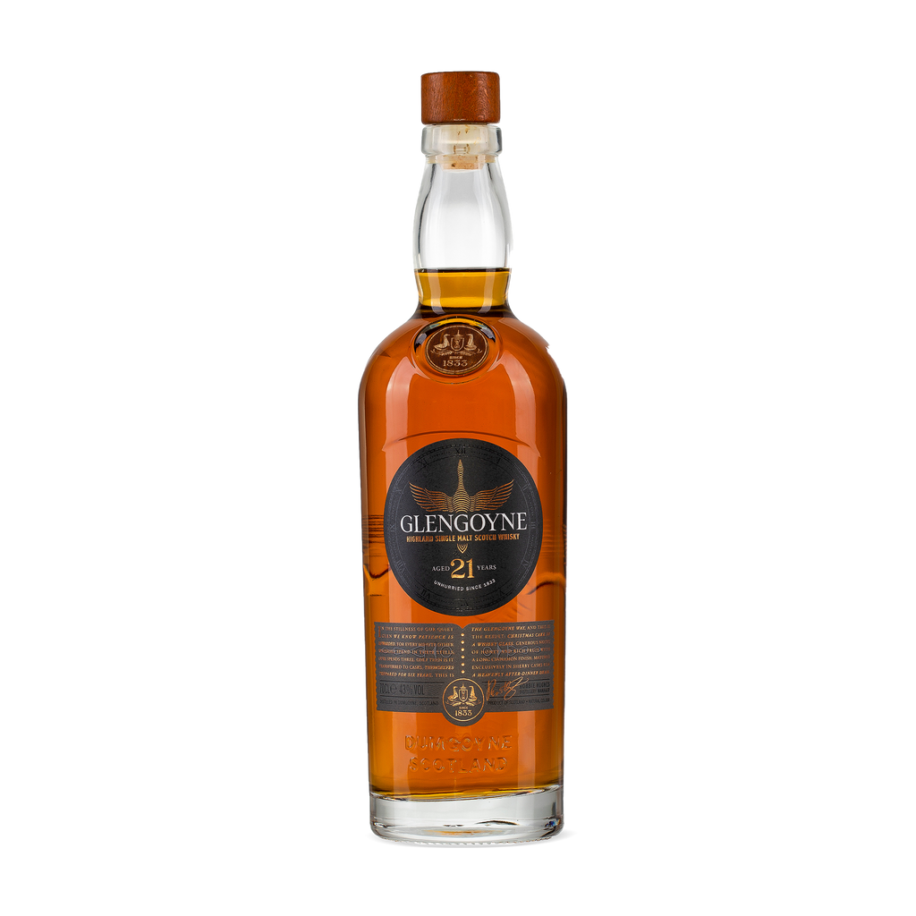 Glengoyne Single Malt 21YO 700ml. Swifty's Beverages