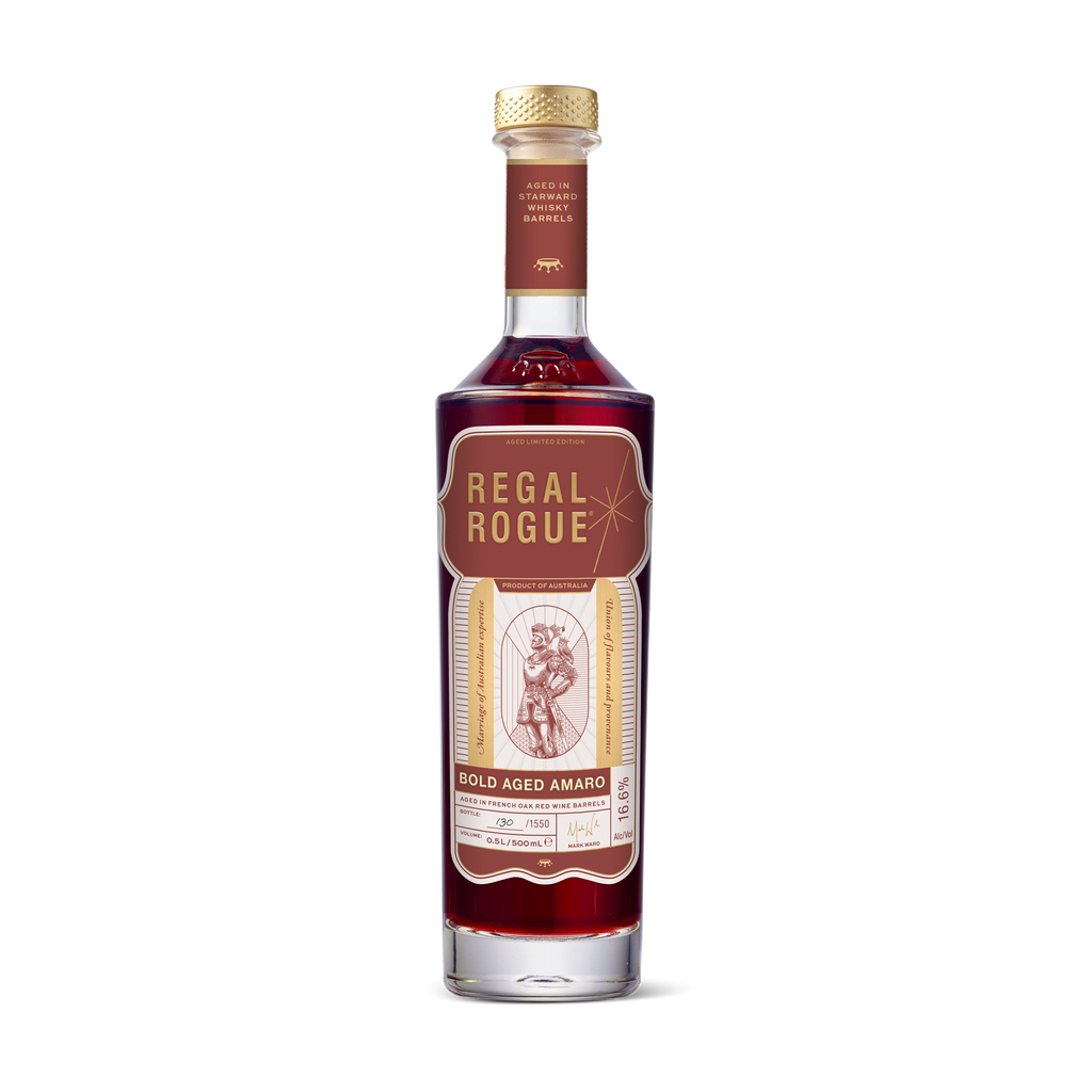 Regal Rogue Bold Aged Amaro 500ml. Swifty's Beverages.